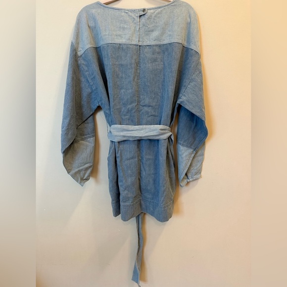 NWOT Free People Ora Denim Mini Dress - Picture 7 of 7